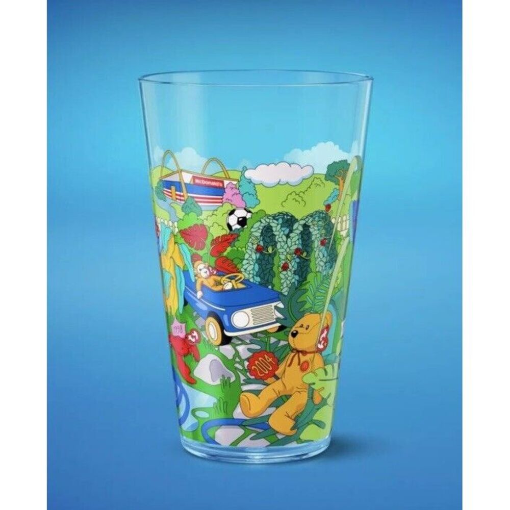 McDonald's 2024 Collectors‎ Cup/Glass Unopened NEW Beanie Babies Jurassic Park
